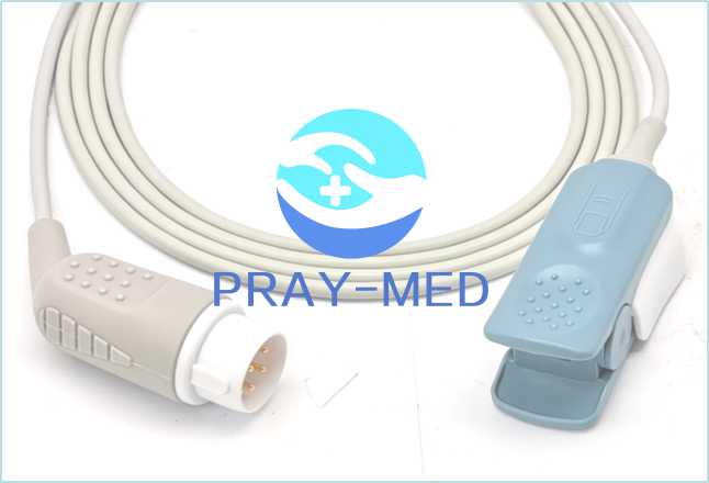MEK neeg laus ntiv tes clip spo2 sensor tshaj MP 100, MP 110, MP 400, MP 1000 MEK adult finger clip spo2 sensor compatible MP 100, MP 110, MP 400, MP 1000