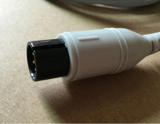 Ruaj Zoo Phaj Cua SHIELDS 3lead ECG Cable, IEC, clip nrog CE
