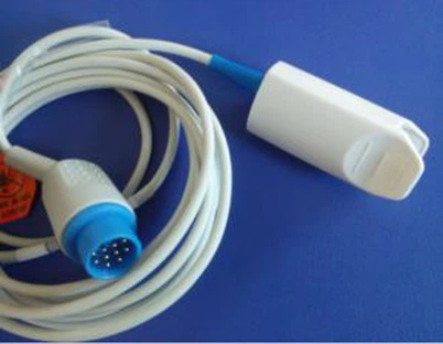 Tau tshaj Biolight M95000 / M7000 12pin Adult SpO2 Sensor nrog CE / ISO