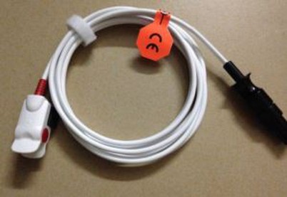 Compatible Novametrix 512 Pluse Oximeter Soj Ntsuam SpO2 Sensor 8776-00 Rau Cov Menyuam Yug Me Nyuam Mob