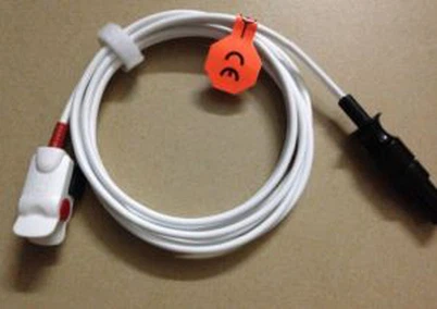 Pheej yig Spacelabs Dub 7pin Compatible 015-0130-00 SpO2 Sensor Mem Tes Oximeter Tswv Yim