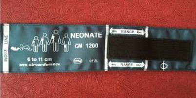Tus Menyuam Tsis Muaj Menyuam, Me Nyuam Me, Me Nyuam, Me Nyuam, Me Nyuam, Loj Cov Neeg Laus Rov Tuaj NIBP Cuff, ib lub Tube / Ob Tube 18-26cm nrog TPU thiab Nylon