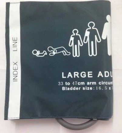 Neonate, me nyuam mos, menyuam yaus, laus, me me Cov laus, cov neeg laus loj Reusable NIBP Cuff, ib lub Tube 6-11cm nrog TPU thiab Nylon