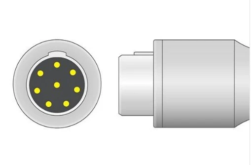 MEK Adult Finger Clip Spo2 Sensor Compatible MP100 MP110 MP400, MP1000