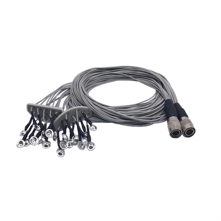 Quntian EEG Cable Nrog Nyiaj Plating