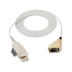 Nellcor Oxismart 14-Pin Rau Cov Laus Clip SPO2 Sensor