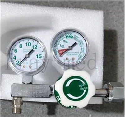 Sab Hnub Poob Style Ob Chav Gauge Cov pa oxygen tswj rau Peru