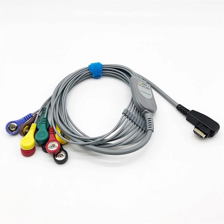 5/7/10 LEADS HOLTER PATIENT ECG CABLE FOR DMS300-4A