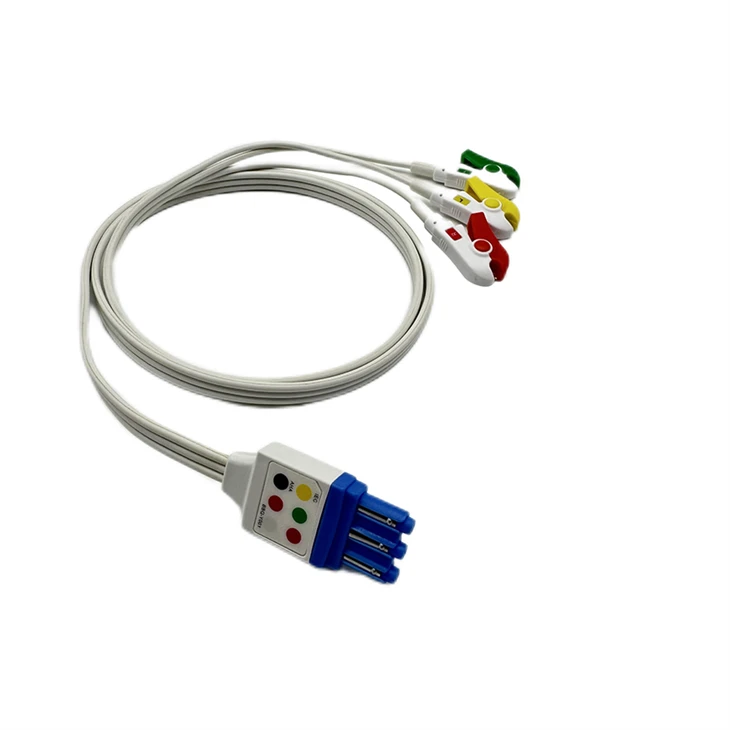 Compatible Phili Disposable 3/5lead ECG Leadwire 989803173131