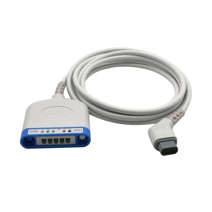 Drager Siemens 7 Pin One Piece Cable And Leadwire