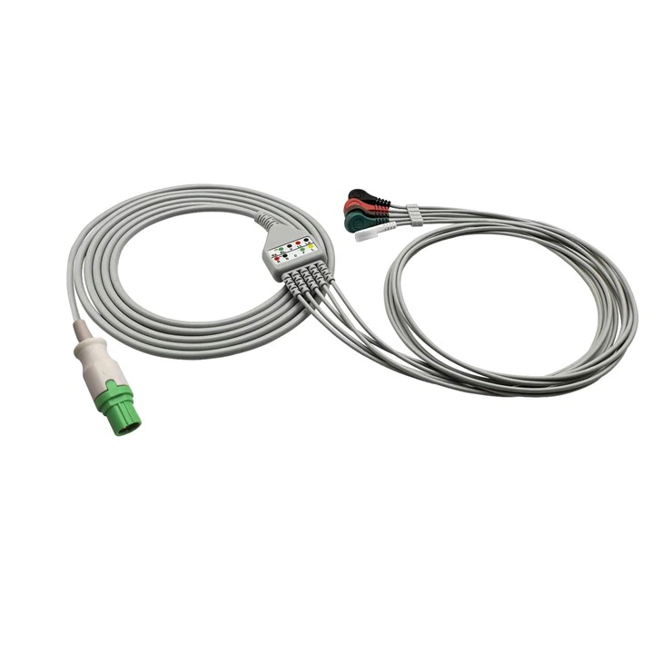 Drager Siemens 7 Pin One Piece Cable And Leadwire