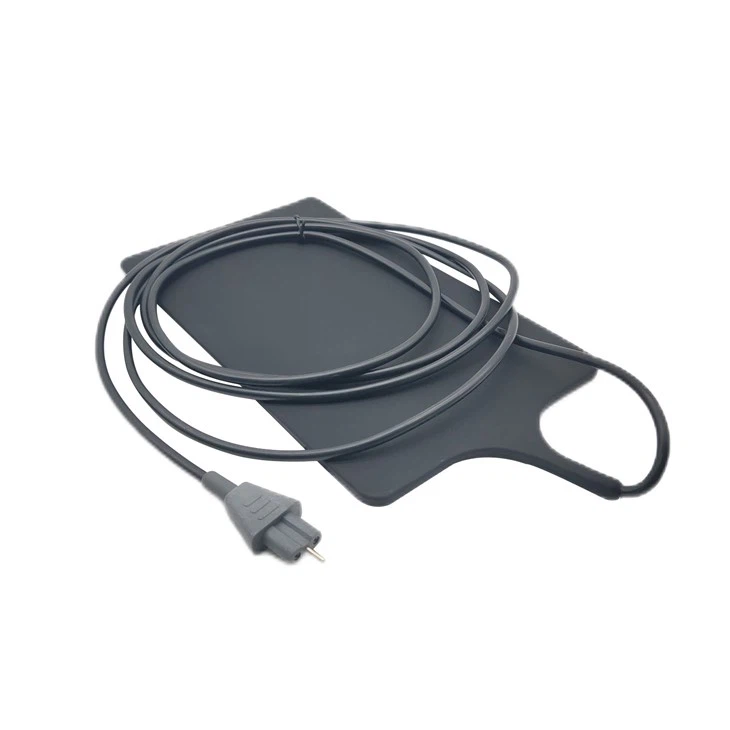 Monpolar Reusable Silicone Patient Plate With Cable