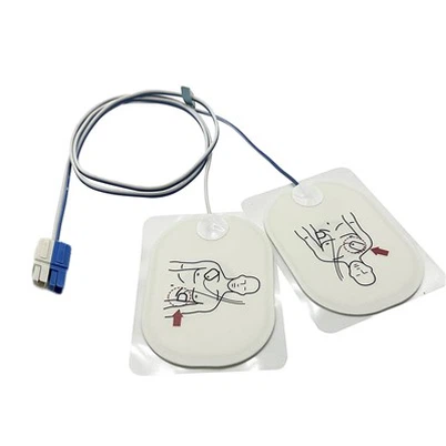 Disposable Defibrillation Pads Rau Schiller Adult Siv